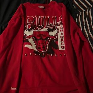 Mitchell & Ness Chicago Bulls Crewneck